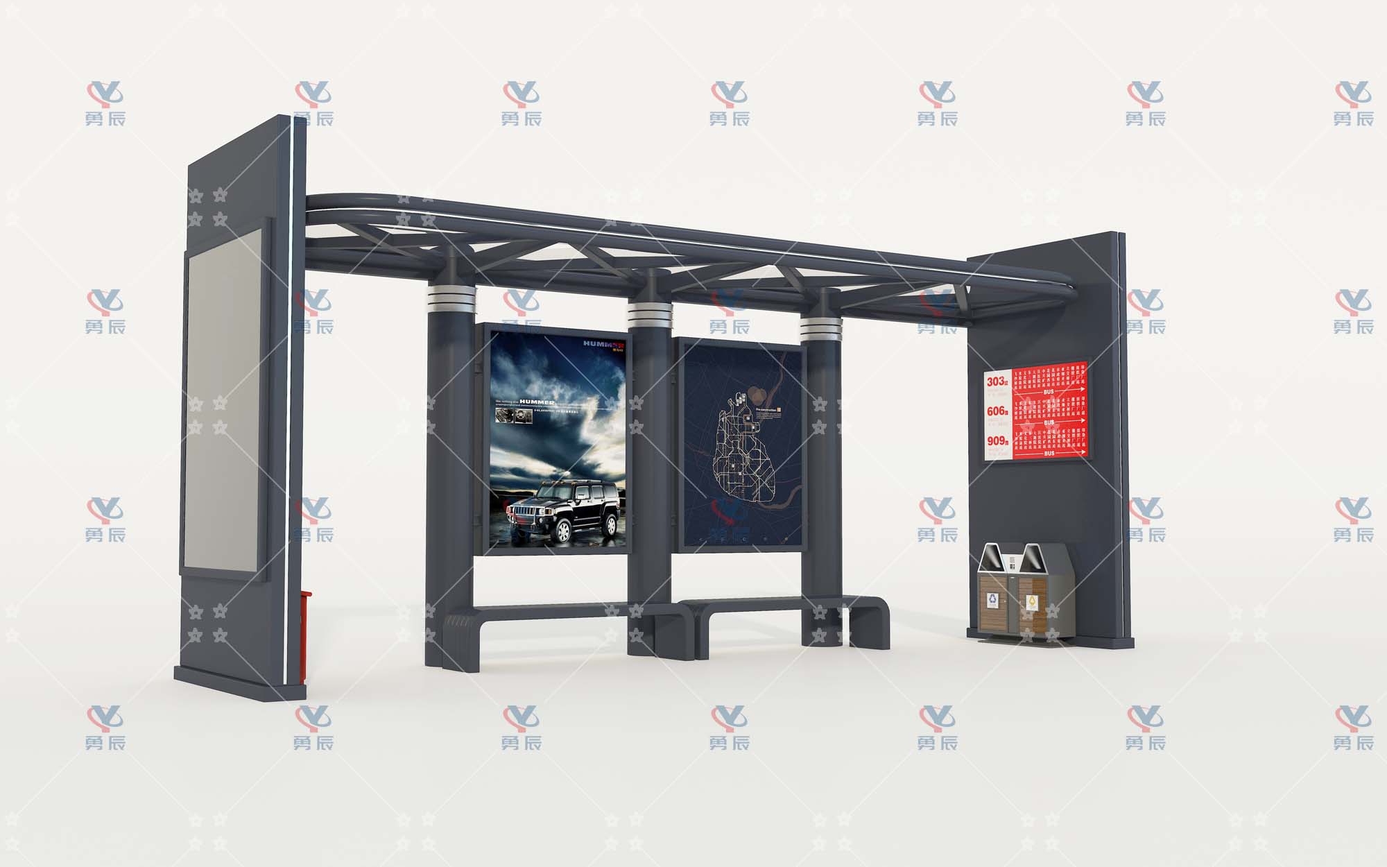 现代候车亭YCHS-010